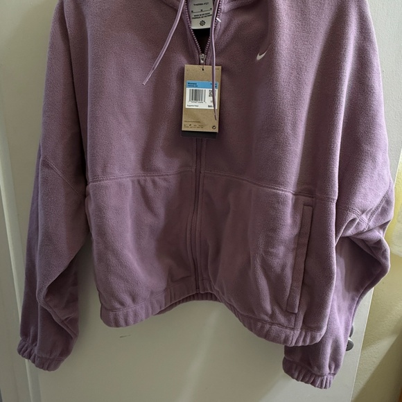 Nike Therma-FIT One Women's Oversized Full-Zip Fleece Hoodie SZ Med NWT - Picture 12 of 13